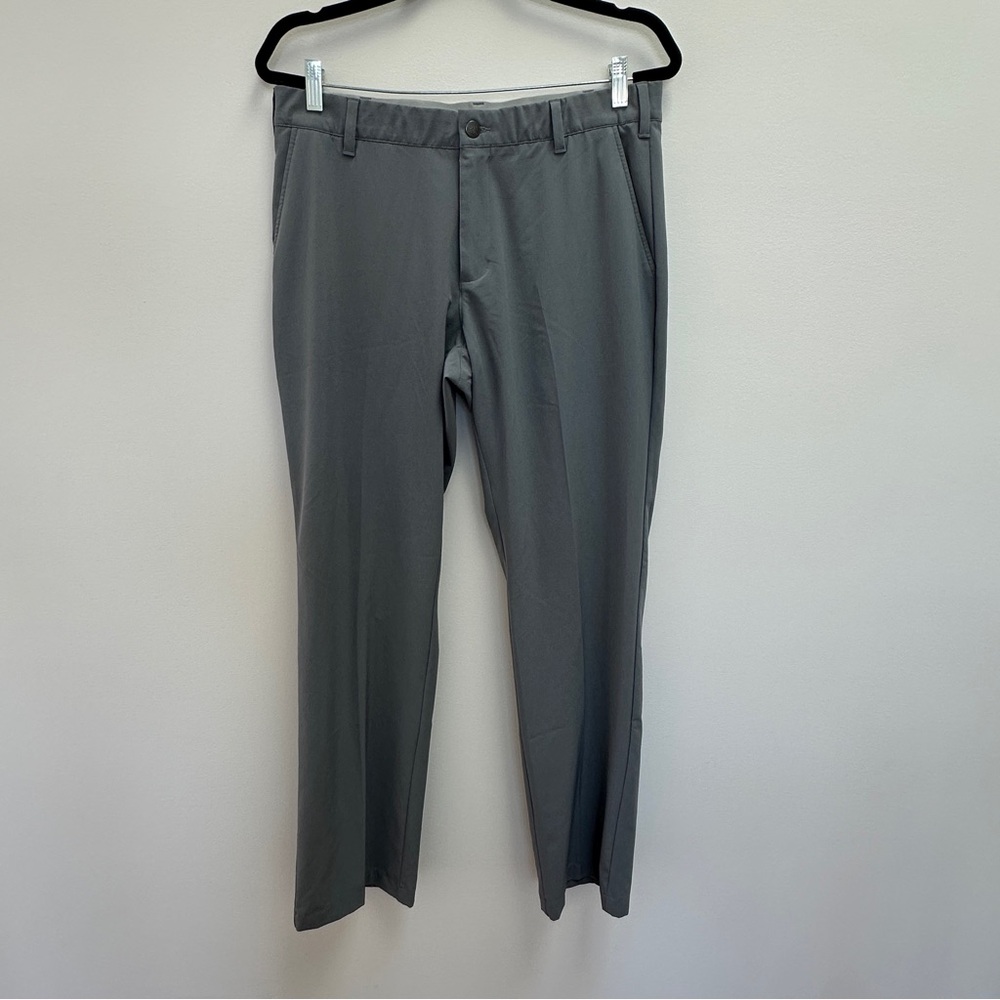 Men's Adidas Gray Golf Pants 34 x 32”